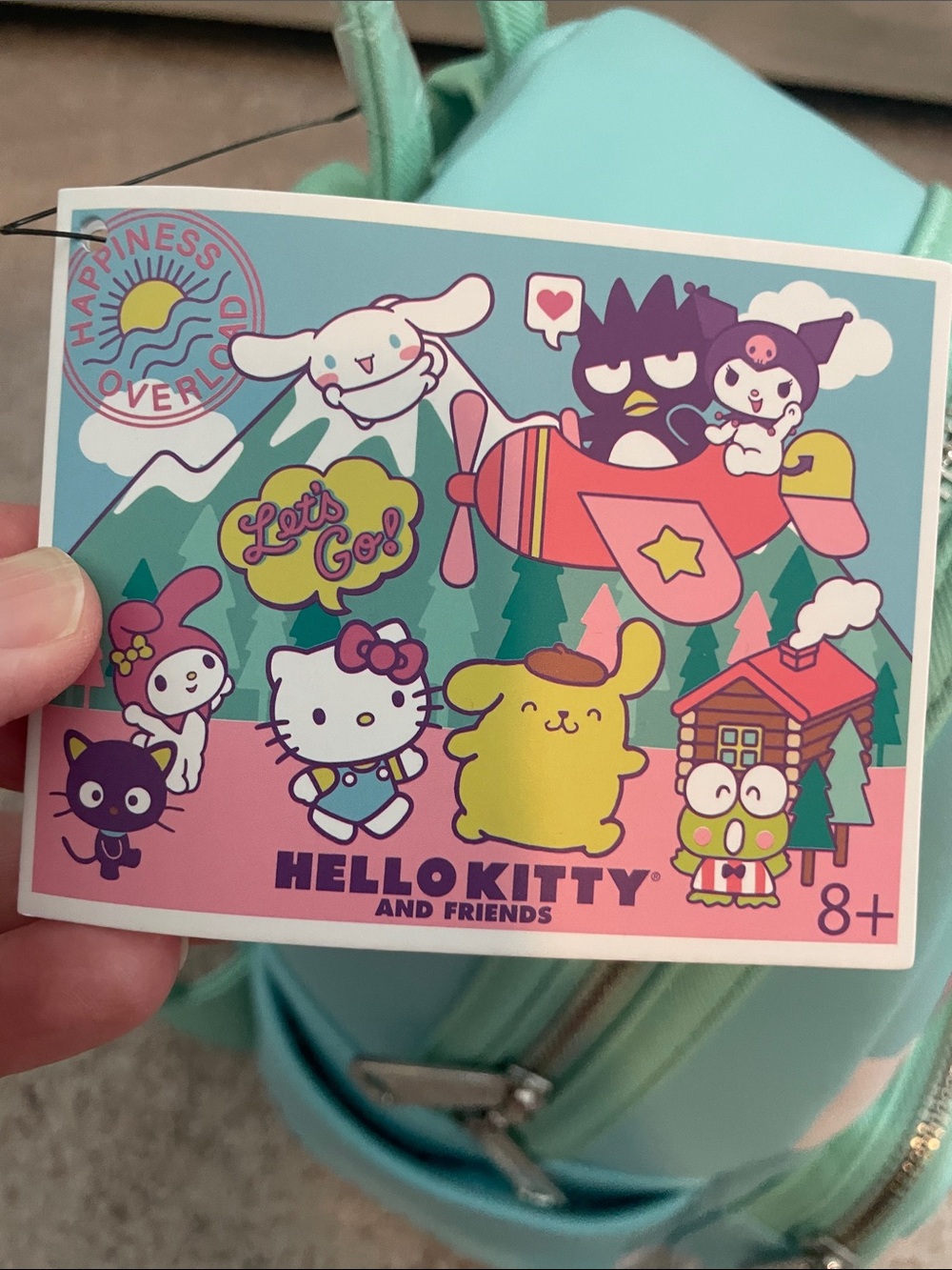 NWT Loungefly Sanrio Hello Kitty & Friends hot air balloon 🎈 mini backpack - Picture 10 of 12